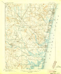 Asbury Park 1901 topographic map thumbnail