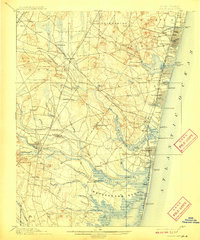 Asbury Park 1901 topographic map thumbnail