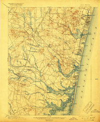 Asbury Park 1901 topographic map thumbnail