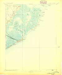 Atlantic City 1894 topographic map thumbnail