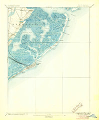 Atlantic City 1894 topographic map thumbnail