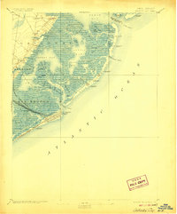 Atlantic City 1894 topographic map thumbnail