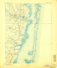Barnegat 1898 topographic map thumbnail