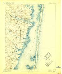 Barnegat 1898 topographic map thumbnail