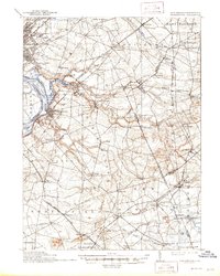 Bordentown 1906 topographic map thumbnail