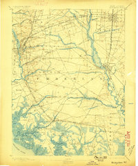 Bridgeton 1894 topographic map thumbnail