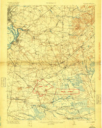 Camp Dix topographic map thumbnail