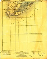 Cape May 1925 topographic map thumbnail