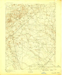 Cassville 1888 topographic map thumbnail