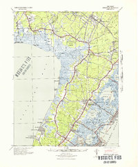 Dennisville topographic map thumbnail