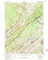 Dingmans Ferry topographic map thumbnail