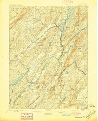 Franklin 1897 topographic map thumbnail