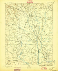 Glassboro 1890 topographic map thumbnail