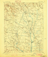 Glassboro 1898 topographic map thumbnail