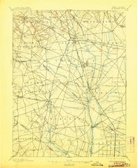 Glassboro 1898 topographic map thumbnail