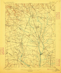 Glassboro 1898 topographic map thumbnail
