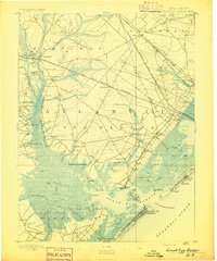 Great Egg Harbor 1893 topographic map thumbnail