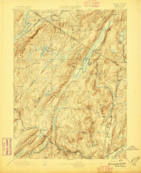Greenwood Lake 1893 topographic map thumbnail