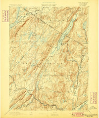 Greenwood Lake 1893 topographic map thumbnail