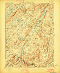 Greenwood Lake 1893 topographic map thumbnail