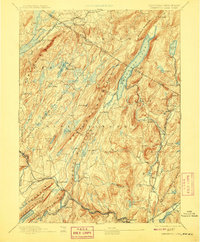 Greenwood Lake 1903 topographic map thumbnail