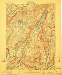 Greenwood Lake 1910 topographic map thumbnail