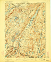Greenwood Lake 1910 topographic map thumbnail