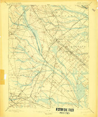 Hammonton 1898 topographic map thumbnail