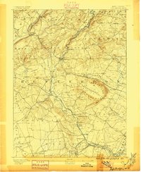 High Bridge 1890 topographic map thumbnail