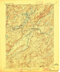 Lake Hopatcong 1898 topographic map thumbnail