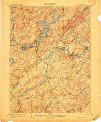 Lake Hopatcong topographic map thumbnail