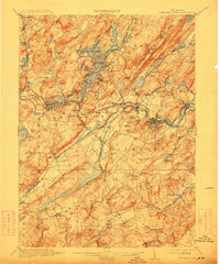 Lake Hopatcong 1905 topographic map thumbnail