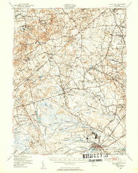 Lakehurst 1948 topographic map thumbnail