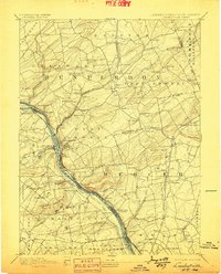 Lambertville 1894 topographic map preview