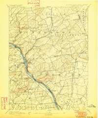 Lambertville 1894 topographic map preview