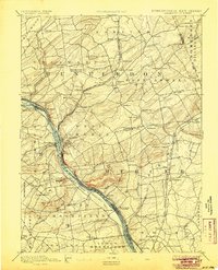 Lambertville 1894 topographic map preview