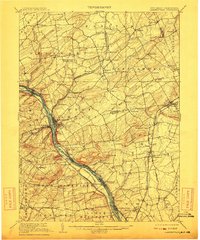 Lambertville 1906 topographic map preview