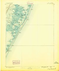 Long Beach 1888 topographic map thumbnail