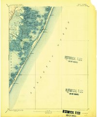 Long Beach 1893 topographic map thumbnail