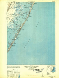 Long Beach 1948 topographic map thumbnail