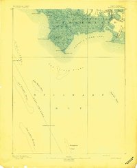 Maurice Cove topographic map thumbnail