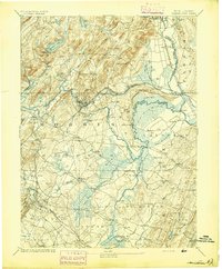 Morristown 1894 topographic map thumbnail