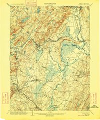 Morristown 1906 topographic map thumbnail