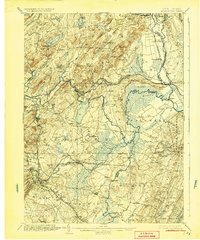 Morristown 1906 topographic map thumbnail