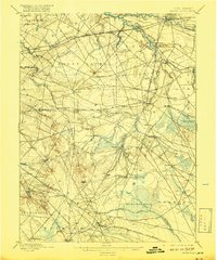 Mount Holly 1898 topographic map thumbnail