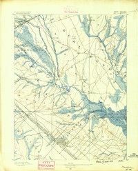 Mullica 1890 topographic map thumbnail