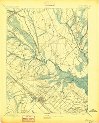 Mullica 1894 topographic map thumbnail