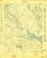 Mullica 1898 topographic map thumbnail