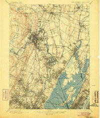 Paterson 1903 topographic map thumbnail
