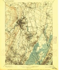 Paterson 1903 topographic map thumbnail